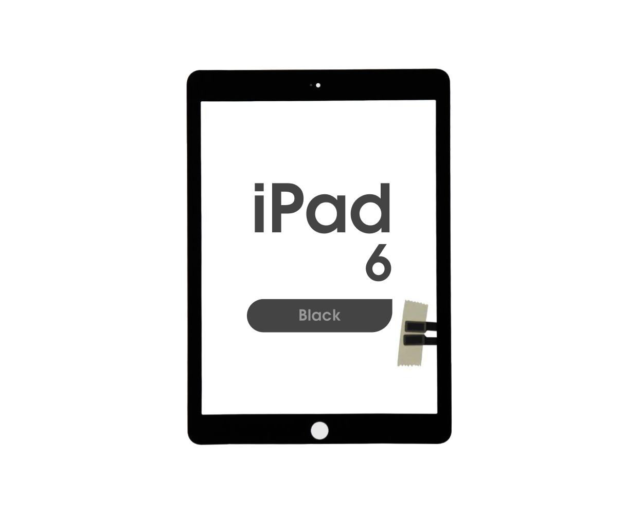 Táctil iPad 6 (2018) Negro