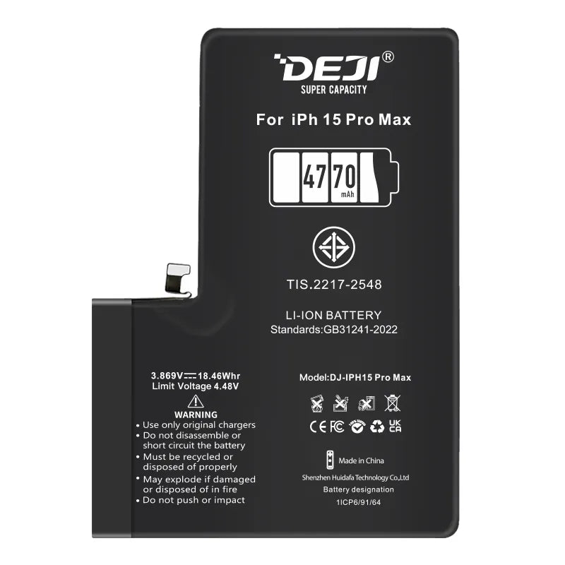 Batería iPhone 15 Pro Max Diagnosis Extra Capacidad