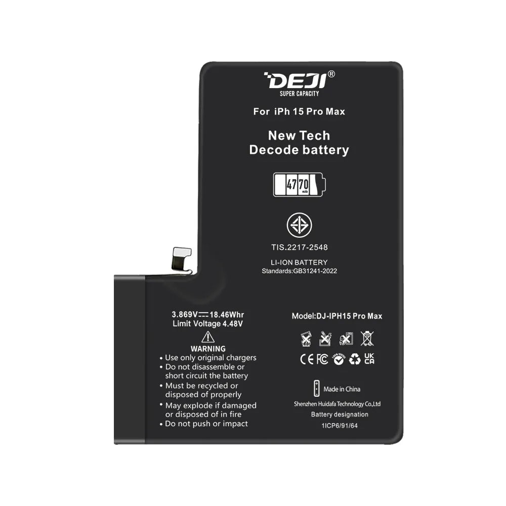Batería iPhone 15 Pro Max Extra Capacidad